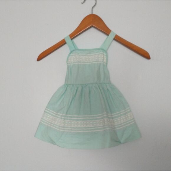 Vintage handmade apron dress 12-18 mo - Picture 1 of 2